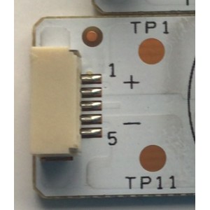 KIT DE LED'S PARA TV RCA (12 PIEZAS) / NUMERO DE PARTE F403928WCA / HXF-S 94V-0 1338 (960) / HXF-S 94V-0 1338 (959) / WS V3.0 Pitch 65.5mm 55inch 9Series / PANEL T550HN02.1 B-12V / MODELO LED55R120Q 3515-LED55C55-A109587